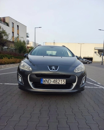 Peugeot 308 cena 15500 przebieg: 225000, rok produkcji 2012 z Warszawa małe 67